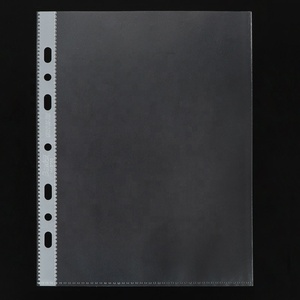 Rõ Ràng A4 A5 Đấm Kích Thước Bỏ Túi Nhựa L Hình Dạng Tấm Bảo Vệ Áp Phích Tập Tin Lưu Trữ Các Trang Bên Trong - Product Image 4