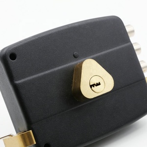 Khóa cửa chốt âm bằng đồng thau, thân khóa hình trụ 540, khóa cửa sắt Trung Đông, khóa cửa âm - Product Image 4