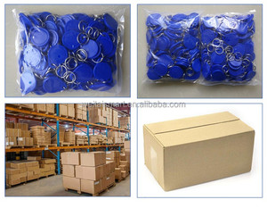 ป้ายกุญแจ TK4100ระบบ ABS RFID NFC แบบอ่านซ้ำได้กันน้ำได้ชิป Ntag213 Ntag215 1K EM4305 - Product Image 6