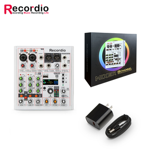 GAX-AM06 Professional 192khz/24bit Sound Card Mixer Stage Performance <strong>Network</strong> Broadcast Outdoor Wireless Accompaniment - Product Image 6