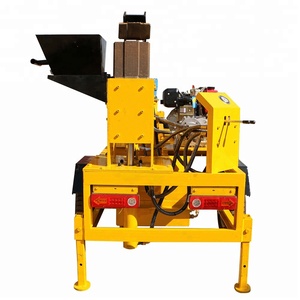 圧縮アースブロック製造機手動粘土インターロッキングレンガ製造機 - Product Image 4
