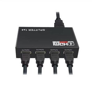 1080P HDMI Splitter 1X4 Adaptador convertidor Amplificado 1-In 4-Out HDMI Switch para divisores y convertidores de video de TV - Product Image 6