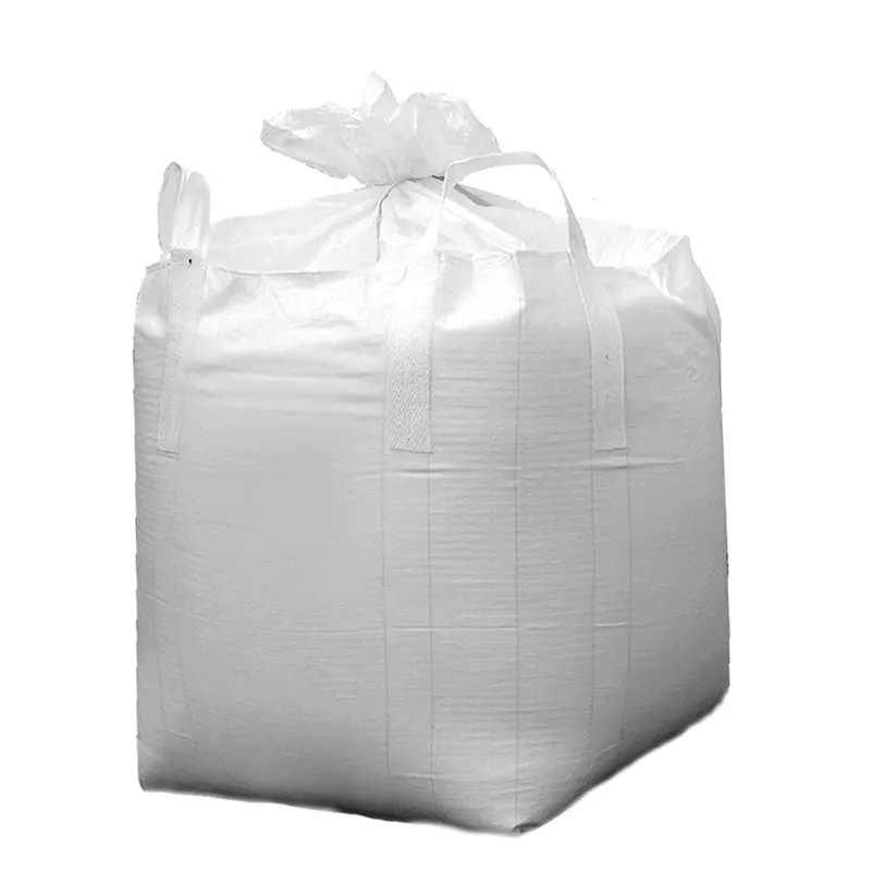 Düşük fiyat beyaz sarı toplu Ton çanta teslimat için çöp torbası büyük kargo çimento ambalaj poşetleri