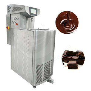 Easy to Operate Commercial Large Melt Spread 10kg Chocolate Making <strong>Machine</strong> Continuous Temper <strong>Machine</strong>
