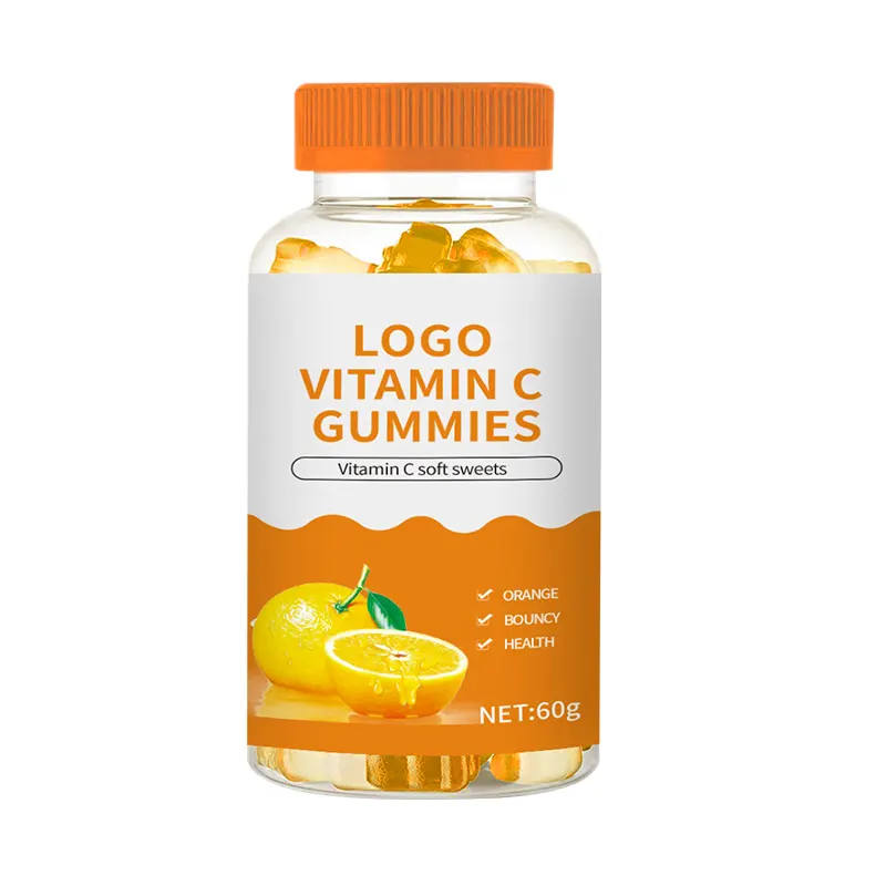 Ergänzungs hersteller Gummies Vitamin C mit Zink unterstützung Nahrungs ergänzungs mittel Immun Multi Vitamin C Gummies