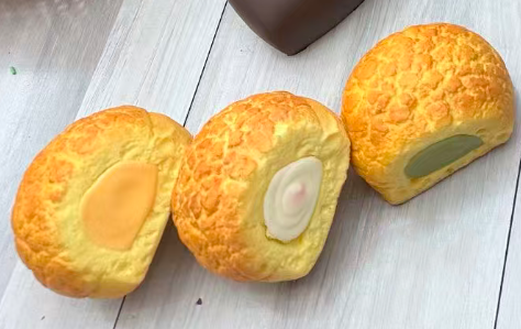 Cream Filled Puff Squishy