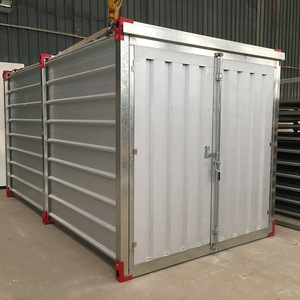 Contenedor de almacenamiento modular prefabricado movible portátil directo de fábrica de estructura de acero industrial de diseño moderno para almacenes - Product Image 3