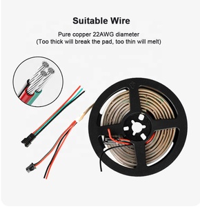 12/24V Luces <strong>LED</strong> RGBIC RGBW COB Line Light Addressable RGB RGBW TIra COB <strong>LED</strong> Strip Light for Outdoor Decor - Product Image 6