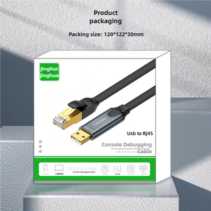 Jinghua สายเชื่อมต่อกับคอนโซล USB, สวิตช์ปรับแต่งแล็ปท็อป USB ไปยัง RJ45พอร์ตอนุกรม USB ไปยัง Rj45สายคอนโซล - Product Image 6