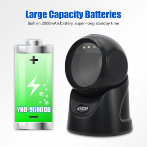 YHDAA 3 en 1 Bluetooth inalámbrico Qr lector de código 2D omnidireccional escaneo automático USB escritorio escáner de código de barras - Product Image 5