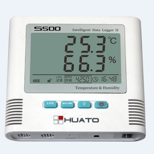Huato <strong>Temperature</strong> &amp; Humidity Recorder <strong>Data</strong> <strong>Logger</strong> With Alarming and Printer Function - Product Image 5