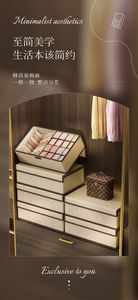 Yiwu China Small Goods Items Supplier Manufacturer Factory Co. Ltd <strong>Socks</strong> Bra Underwear Organizer Wardrobe Box