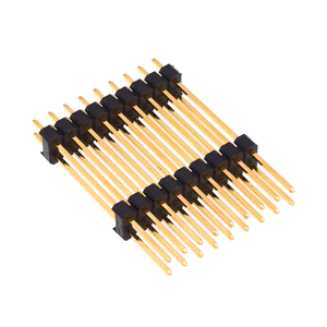 Custom 1.0mm 2.0mm 2.54mm Female <strong>Header</strong> Pin <strong>Header</strong> Male Right Angle Type <strong>Connectors</strong> - Product Image 2