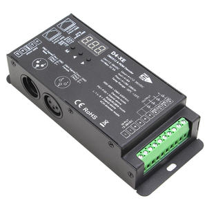 D4-XE 4 canali Dmx Decoder tensione costante DMX512 e RDM Decoder Dmx controllo con porta XLR3, RJ45 - Product Image 1