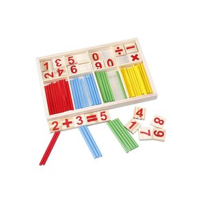 Counting Stick Calculation Math Educational Toy、Wooden Number CardsとCounting Rods Box - Product Image 5