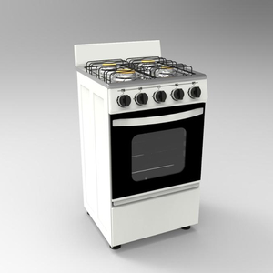 低价便宜的燃气灶具与烤箱煤气炉烤箱 4 炉与铜燃烧器与风组 - Product Image 1