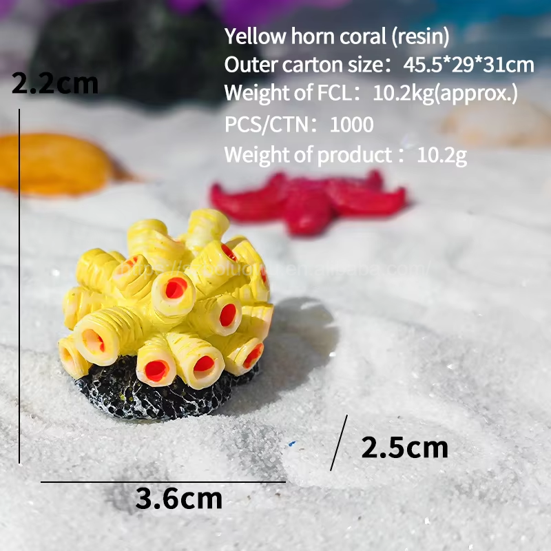 Yellow horn coral