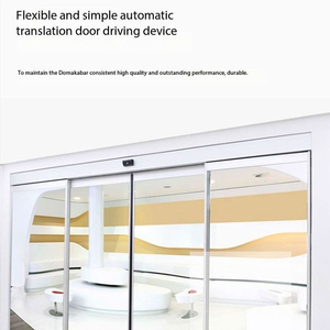 Cơ chế cửa trượt tự động hiện đại, sử dụng cảm biến động cơ điện, dành cho khách sạn, nhà công nghiệp, biệt thự, tải trọng 120KG - Product Image 5