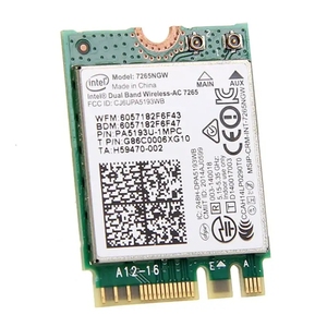 สายคู่1200เมตร7265NGW 7265AC Intel 7265 Wi-Fi 802.11ac 2x2 BT 4.2 2.4G 5G NGFF M.2อะแดปเตอร์เครือข่ายไร้สาย - Product Image 3