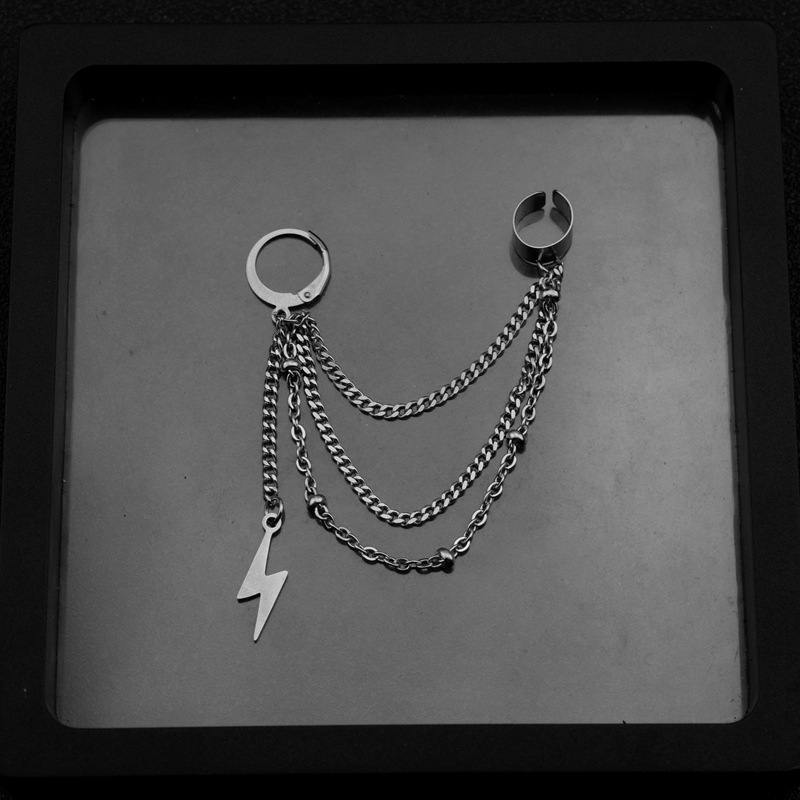 E024-S3 (One there are ear holes an earring)