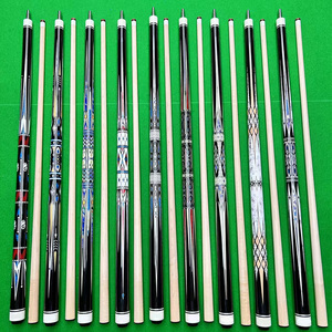 プレミアムダイヤモンドデザイン57インチカナダメープルウッドプールキュースティック1/2ジョイント13mm 9.5mm 11.5mmスヌーカービリヤード用ヒント - Product Image 2