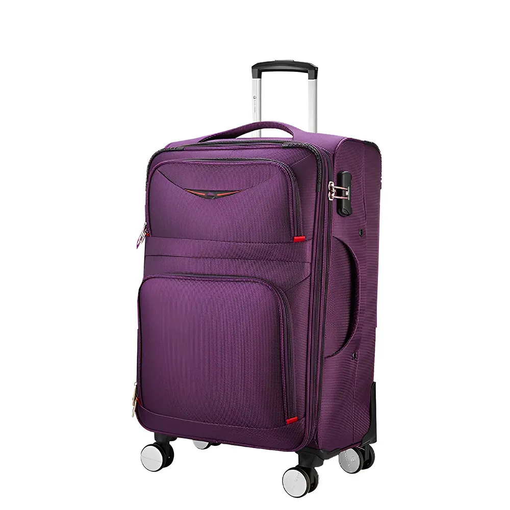 Lilalila saco de carrinho para viagens, elegante, à prova d' água, para cruzeiro, rodas suaves e de bolsos, saco de carrinho para viagens
