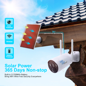 4 Channel Solar Wireless 4MP <strong>IPC</strong> <strong>Camera</strong> Kit with Mini NVR Support TF Card and HDD - Product Image 3