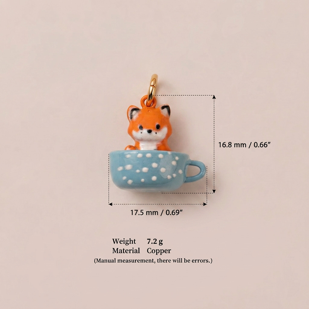 Pendentif renard-1