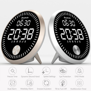 Fullwill Mini Digital Wecker Dekoration Bildschirm Vibration Light Up Digit Day Clock - Product Image 2