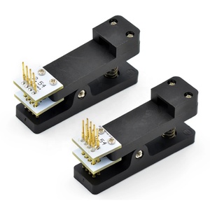 2,54mm Abstand Prüfstand Leiterplatte nclip Klemm befestigung Sonde Pogo Pin Download Programm Brennen 3P 4P 5P 6P 7P 8P 9P 10P - Product Image 5