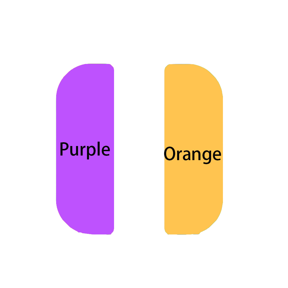 naranja morado