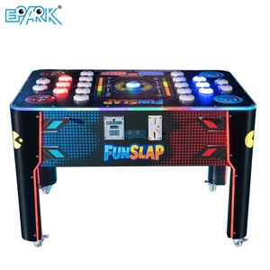 EPARK iki oyuncu temperli cam masa sikke işletilen Arcade reaksiyon oyunu ile çocuklar için tokat oyun makinesi - Product Image 2