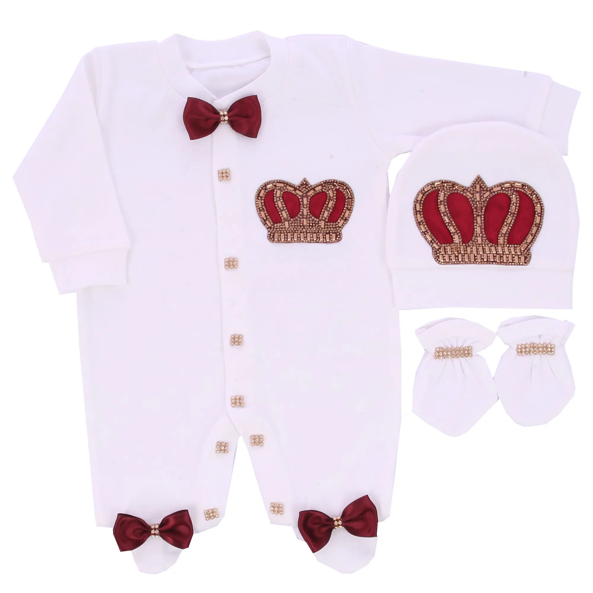 % 100 tela de algodón de punto al por mayor de algodón personalizado bebé mameluco ropa recién nacido moderno de alta calidad bebés mamelucos Niñas Ropa