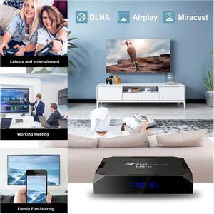 X96 Max artı Ultra akıllı Android TV kutusu X96 Max + Ultra Amlogic S905X4 4GB 64GB Set Top Box AV1 çift Wifi X96 Max Media Player - Product Image 6