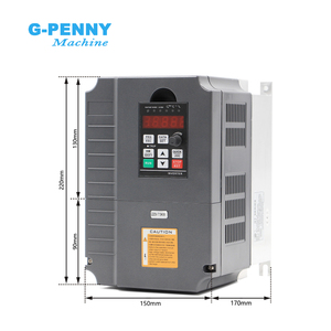 Unidad de frecuencia variable 7.5KW VFD Inversor HuanYang 220V/380V 1HP o 3HP Entrada Salida 3HP - Product Image 3