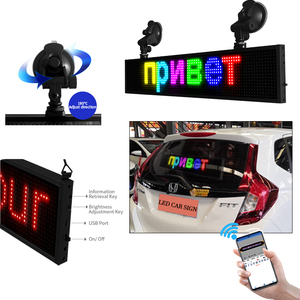 P5 Programmier bare einz eilige Lauf wörter LED-Bildschirm Desktop-Matrix modul Ultra dünne RGB-Bildlauf nachricht LED-Anzeigetafel - Product Image 1