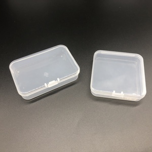 迷你方形塑料透明容器工具箱适用于小型产品 - Product Image 5