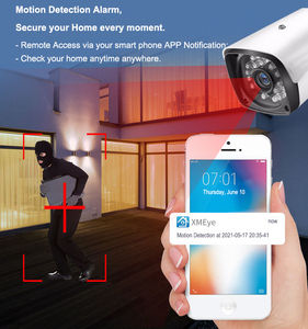 带夜视的视频监控5MP IP安全摄像系统闭路电视8ch POE NVR套件 - Product Image 4