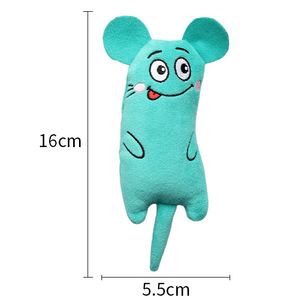 Lindos juguetes interactivos para gatos de peluche rellenos de hierba gatera entretenida 2024 nuevos juguetes de hierba gatera para masticar gatos - Product Image 5