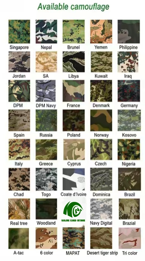 camuflaje personalizado