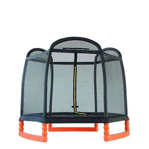 Sundow loại mới hấp dẫn giá Thương hiệu Mới Trampoline an toàn đàn hồi 7ft trẻ em Mini Trampoline để bán - Product Image 3