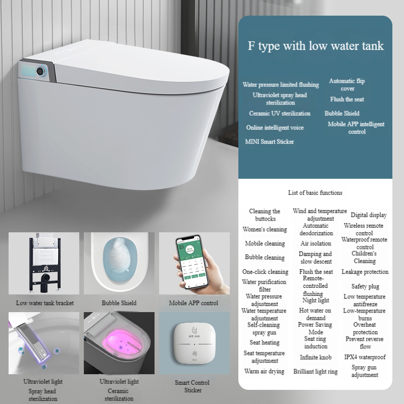 Modèle F - Réservoir d'eau bas