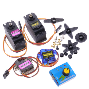 Smart Electronics Rc Mini Micro Classic <strong>Servo</strong> Tester SG90 MG90S MG995 MG996 Metal Gear for <strong>Arduino</strong> Model Helicopter Boat - Product Image 1