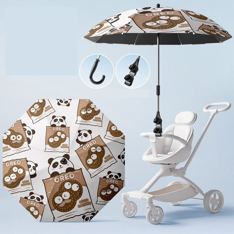 Panda de galleta blanca