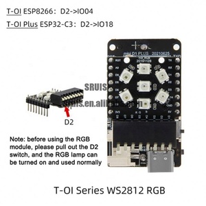 original T-OI PLUS RISC-V ESP32-C3 <strong>MCU</strong> Development Board Blue tooth-compatible Wifi <strong>Module</strong> 16340 Battery Holder <strong>Interface</strong> - Product Image 5