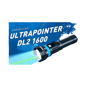 XTAR DL2 1600lm 2 in 1グリーンレーザーポインターダイビング懐中電灯付きナイトハンティングトーチライトダイビングLedトーチ - Product Image 4
