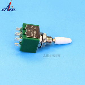 Sıcak satış fabrika doğrudan siyah 3A 250VAC açma-kapama PC terminali 25A 12VDC Metal 6Pin SPST geçiş anahtarı - Product Image 4