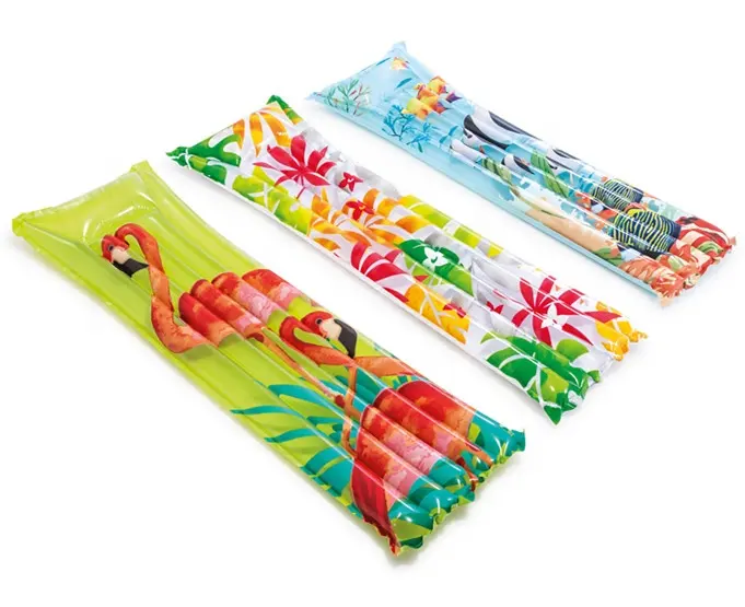 Intex-alfombrillas para piscina de verano, 59720, con tres diseños de flores