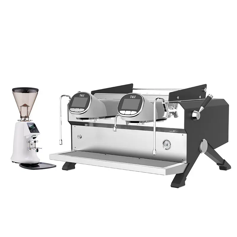 उच्च गुणवत्ता थोक 220V अर्द्ध स्वचालित कॉफी मशीन बहु प्रयोजन वाणिज्यिक कॉफी निर्माता