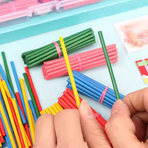 儿童益智玩具100支竹子数数棒算术棒数学学习工具 - Product Image 2